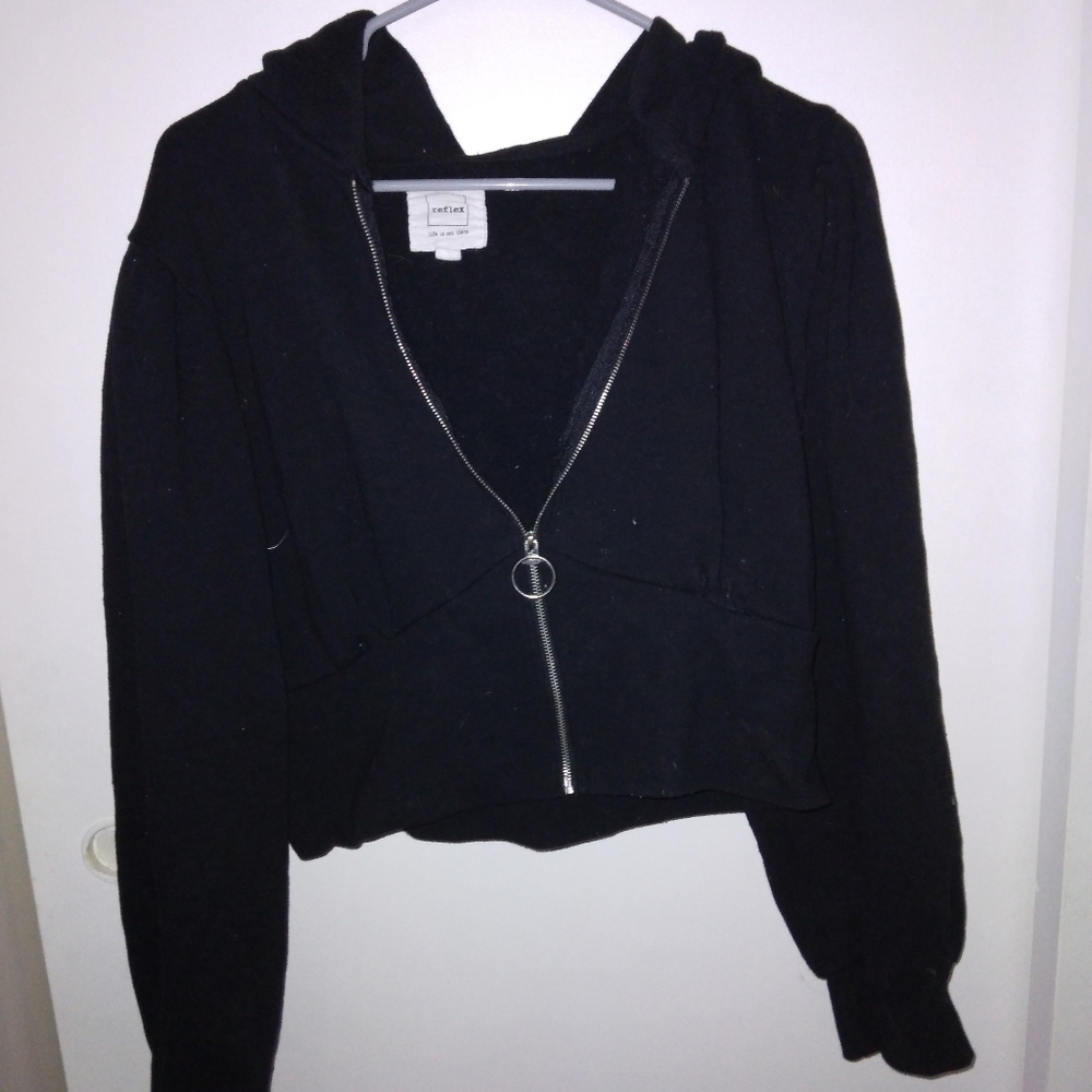Black hoodie